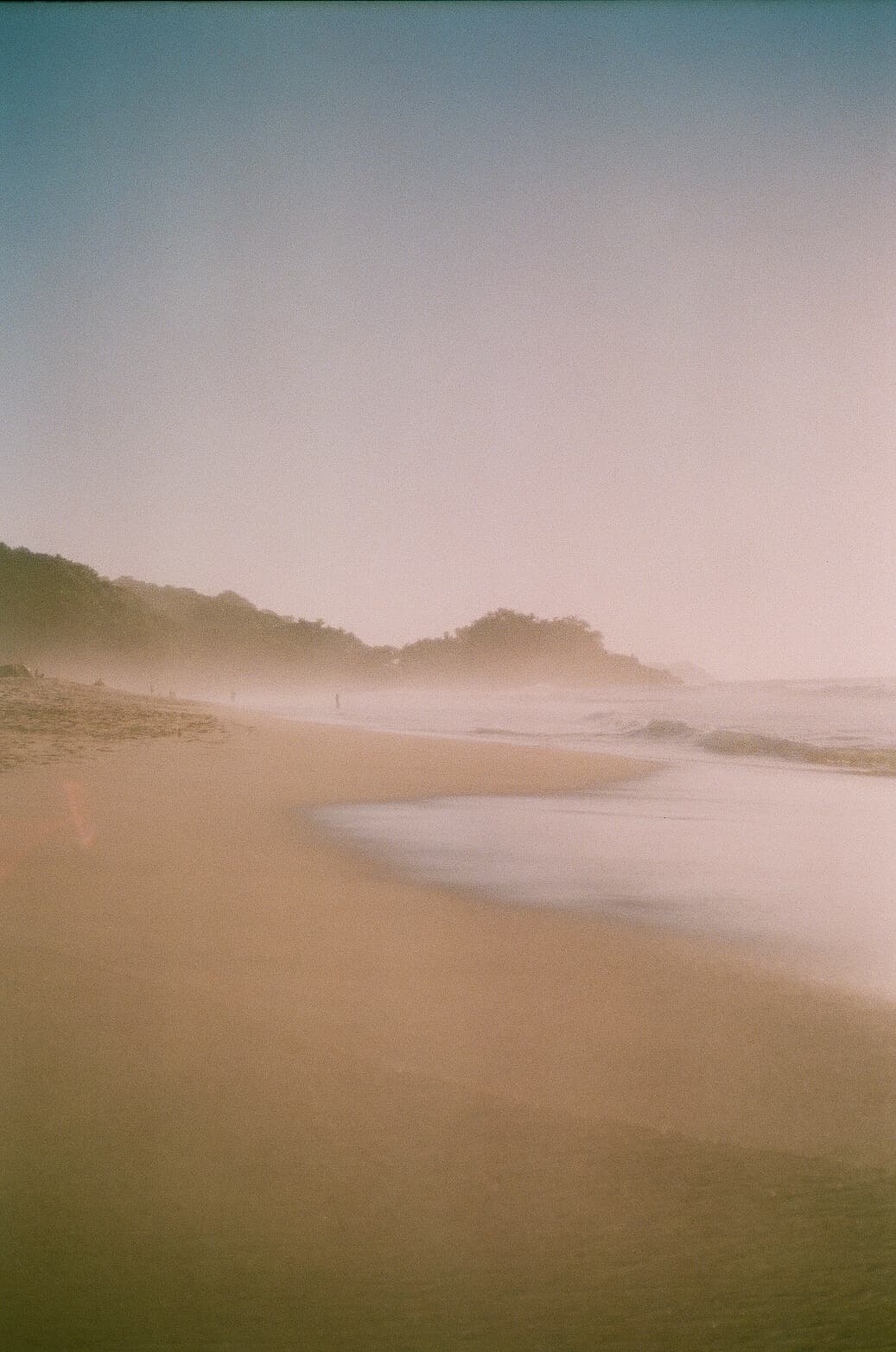 Barthelemy de Mazenod | The Seafront | Foggy morning on the beach of San Pancho, Mexico