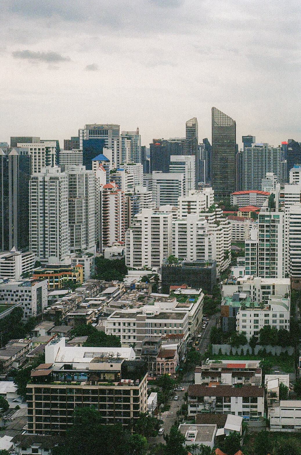 Barthelemy de Mazenod | Travel | City view from the top of a building in Bangkok, Thailand
