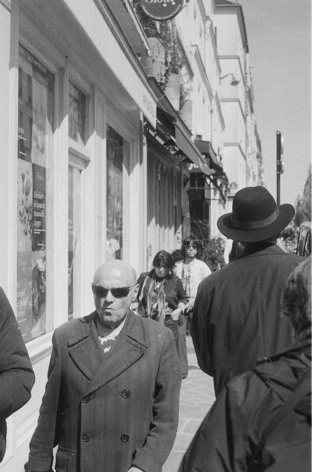 Barthelemy de Mazenod | People of Paris | Passersby in Le Marais, one of them looks like a gangster
